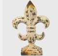 White Fleur De Lis