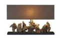 Aragon Teak Root table lamp