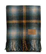 Blanket w/ leather carrier
