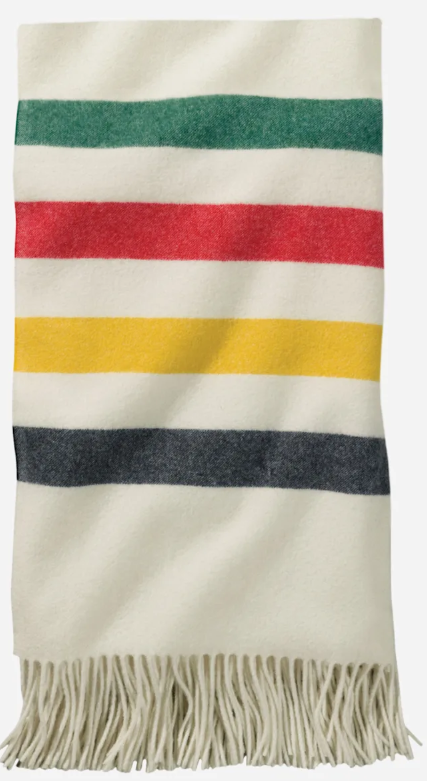 Striped Wool Throw