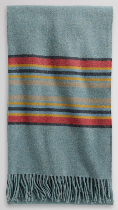 Striped Wool Throw