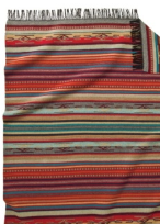 Jacquard Fringed Throw
