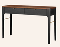 RUBBERWOOD & OAK CONSOLE