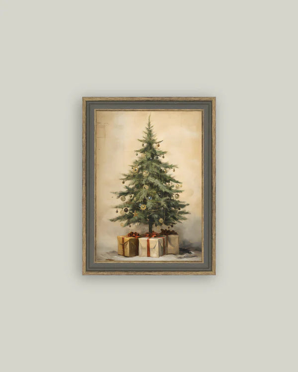Tree with Presents 4x6
