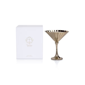 Martini Glass Candle