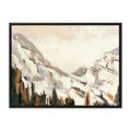 Rocky White Print