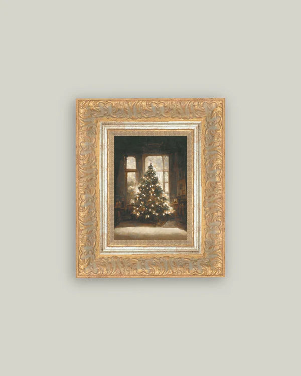 Glowing Christmas Tree 10x12