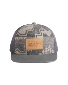 Wool Trucker Hat-Grey